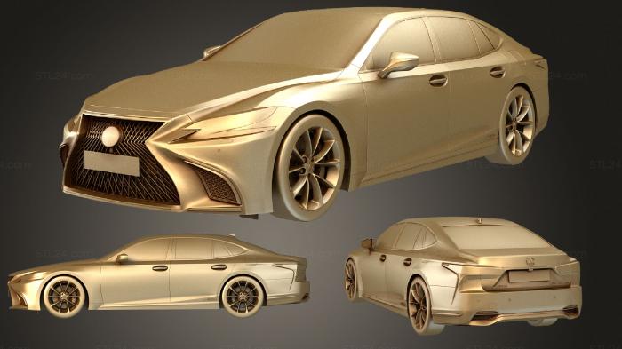 Vehicles (Lexus LS500h 2019, CARS_2278) 3D models for cnc